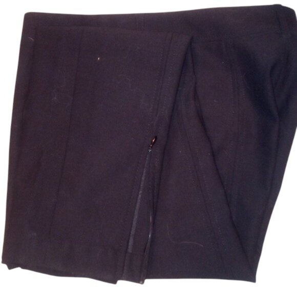 Akris Punto Classic Black Wool Pants | size 8 - Picture 6 of 7